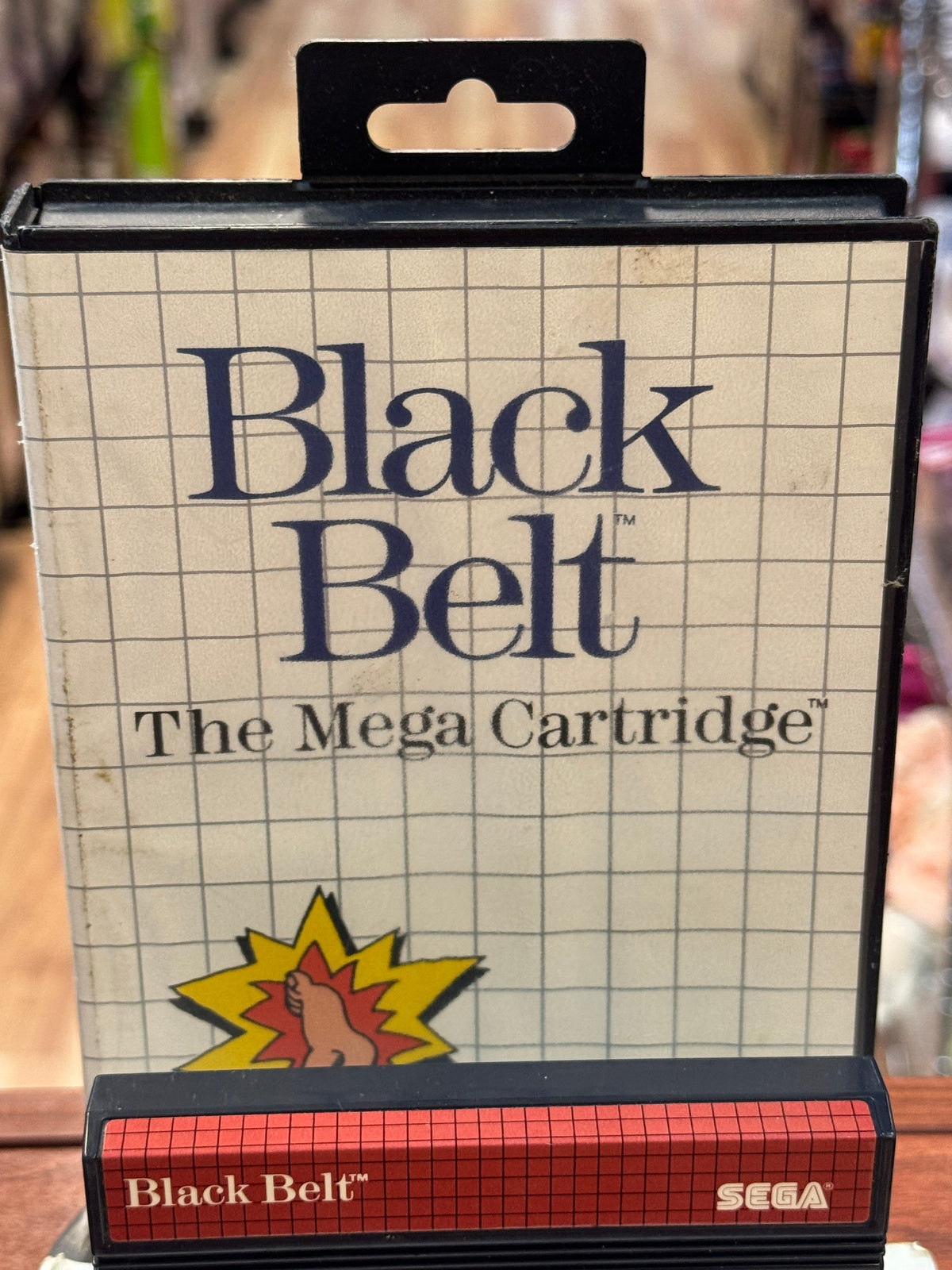 Black Belt with Box & Manual (Vintage Sega Master System, Video Game) product image 2, provided for visual reference and