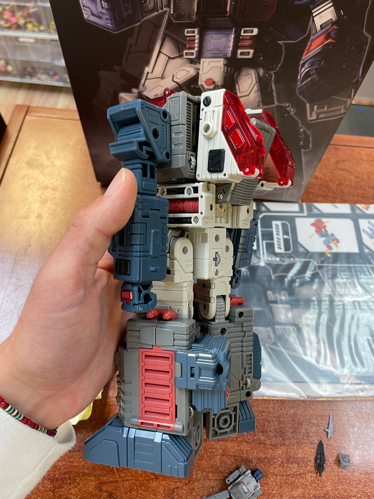 Toyworld TW-H04 Infinitor With Extra Headmaster (Transformers KO, 3rd Party) COMPLETE product image 24, provided for visual