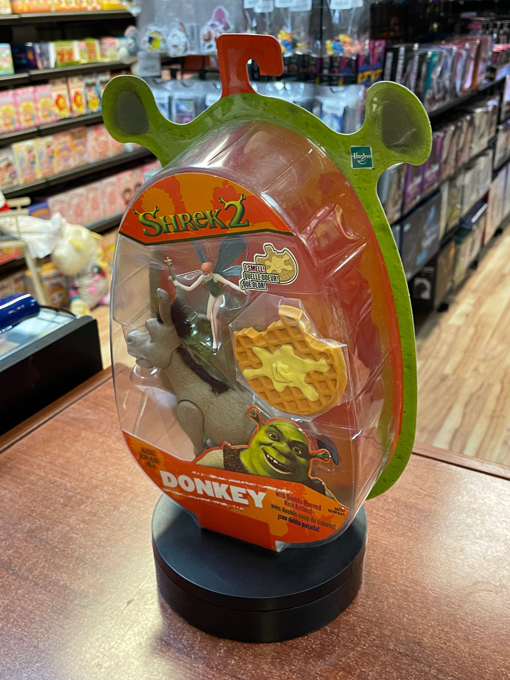 Donkey with Tink (Vintage Shrek 2, Hasbro) **SEALED** product image 4, provided for visual reference and product detail