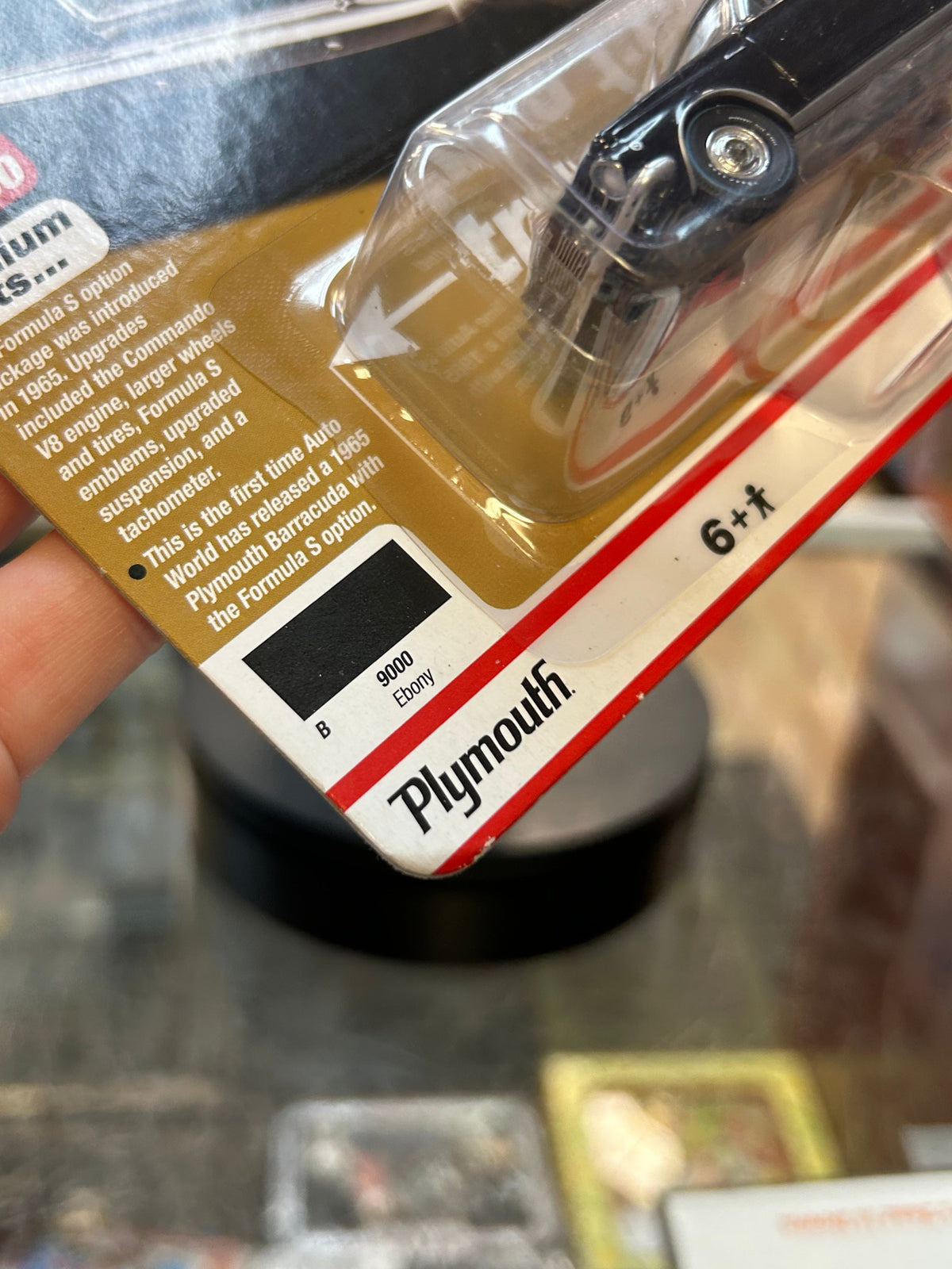 1965 Plymouth Barracuda Formula S (Auto World, Modern Muscle) SEALED product image 8, provided for visual reference and