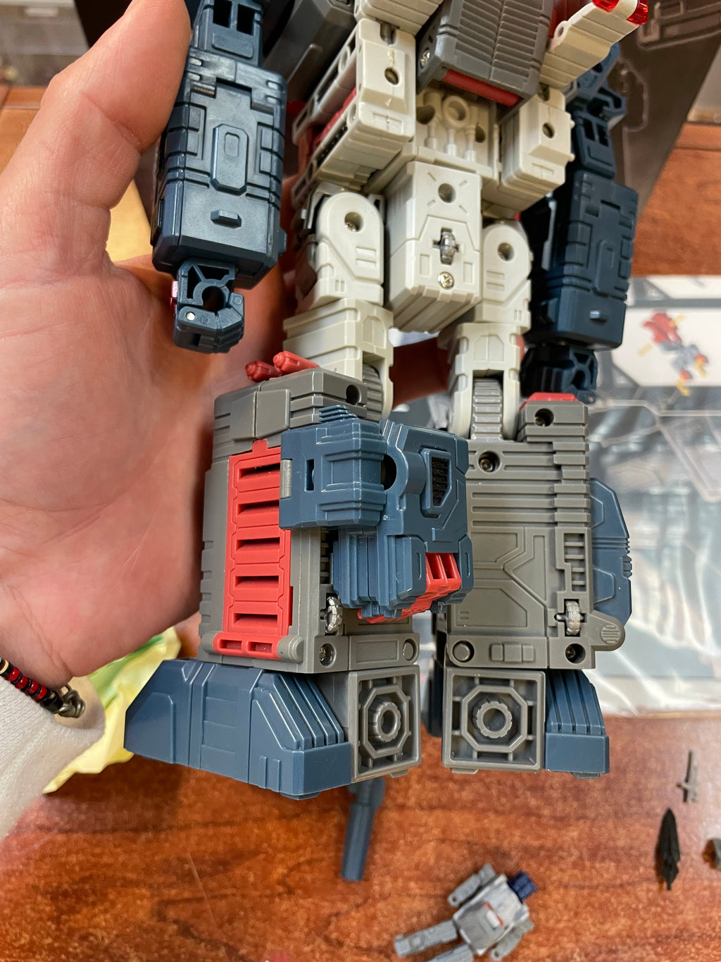 Toyworld TW-H04 Infinitor With Extra Headmaster (Transformers KO, 3rd Party) COMPLETE product image 16, provided for visual