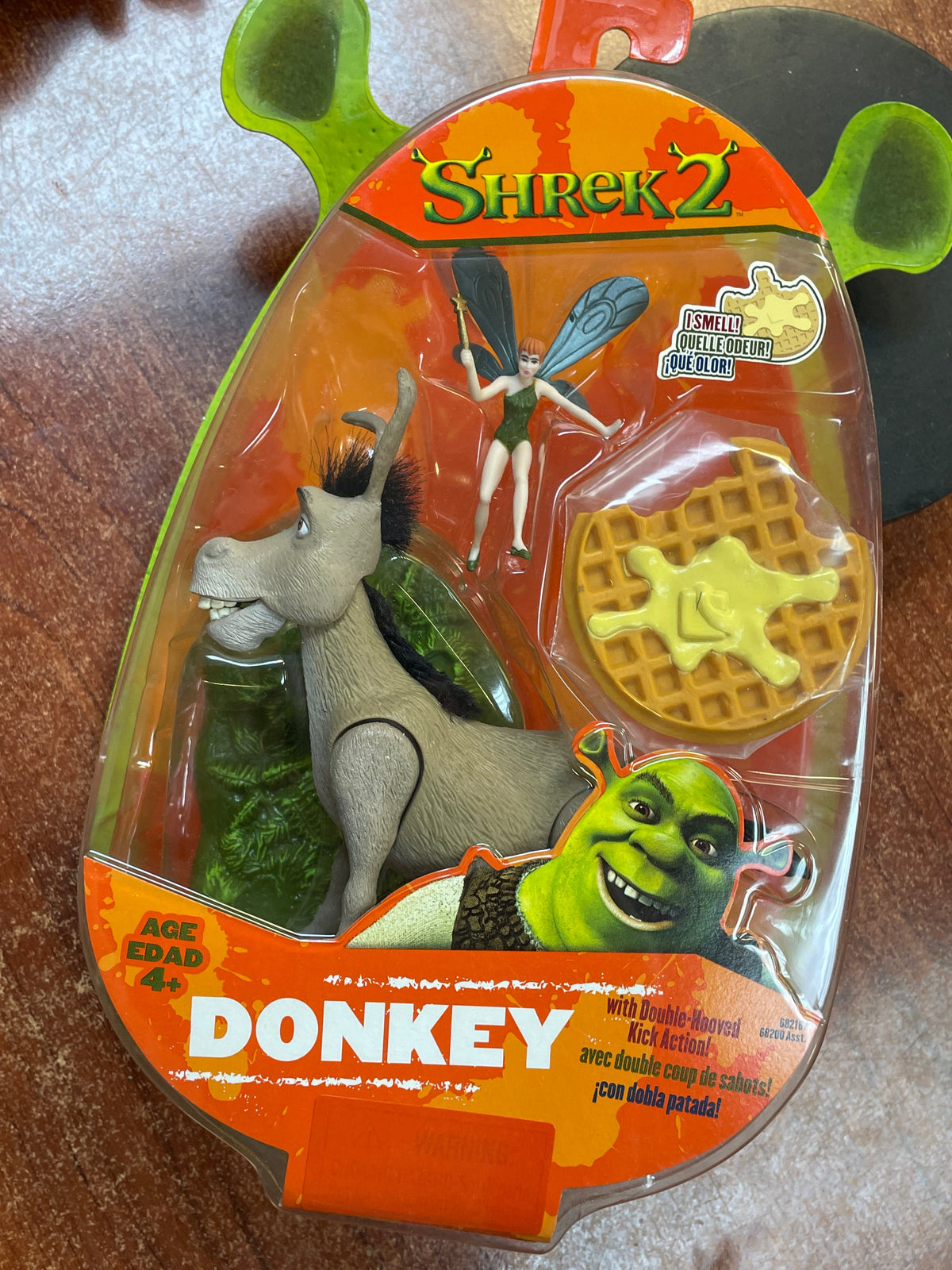 Donkey with Tink (Vintage Shrek 2, Hasbro) **SEALED** product image 7, provided for visual reference and product detail