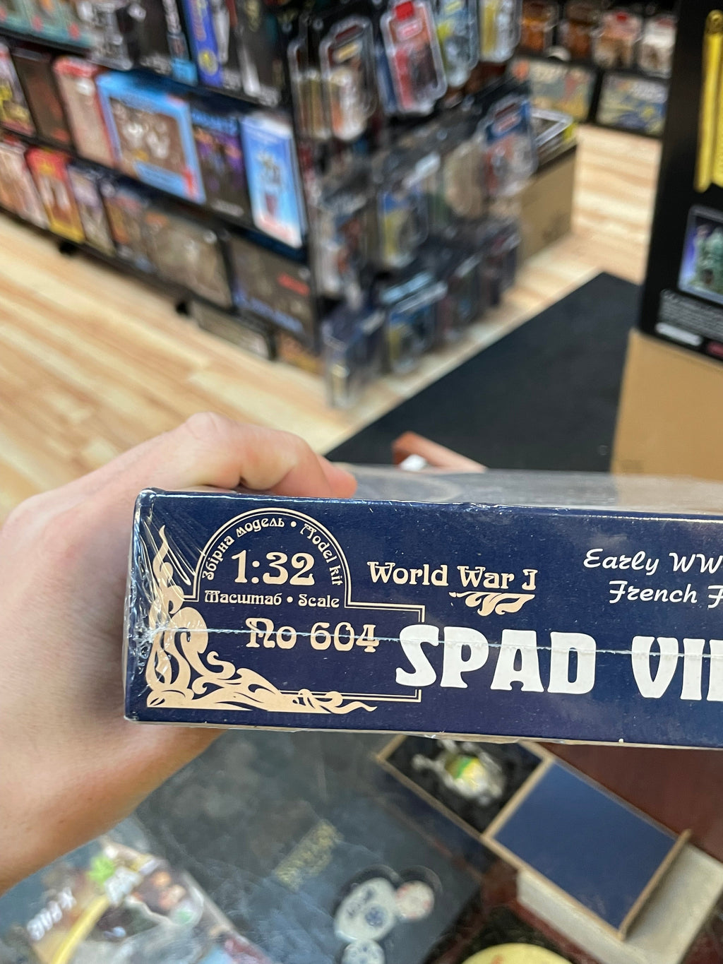 SPAD VII c.1 World War 1 Plane 1:32 #604 (Roden, Model Kit) SEALED product image 6, provided for visual reference and
