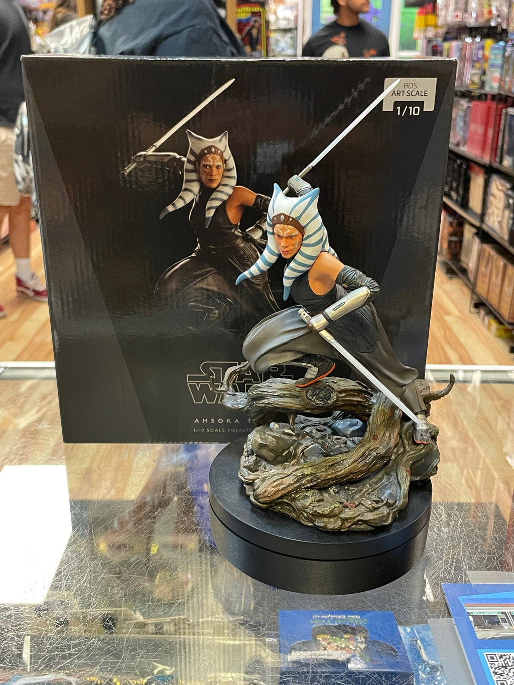 Ahsoka Tano 1/10 Polystone Statue BDS Art Scale (Star Wars, Iron Studios) COMPLETE product image 1, provided for visual