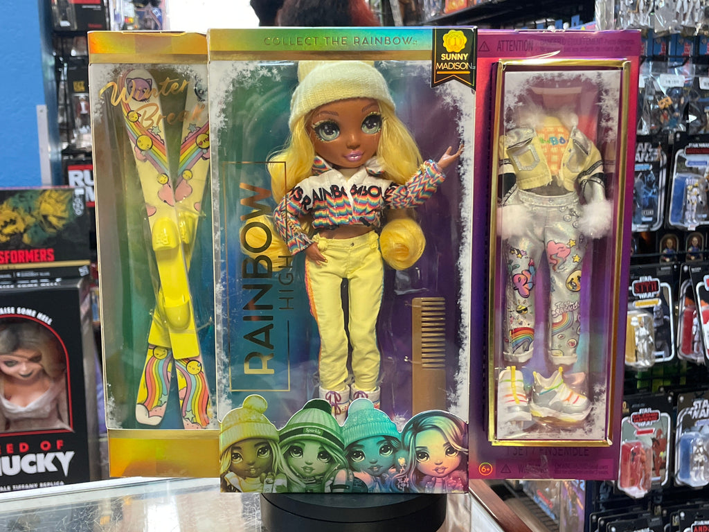 Sunny Madison Winter Break (Rainbow High, MGA Entertainment) NEW product image 1, provided for visual reference and product