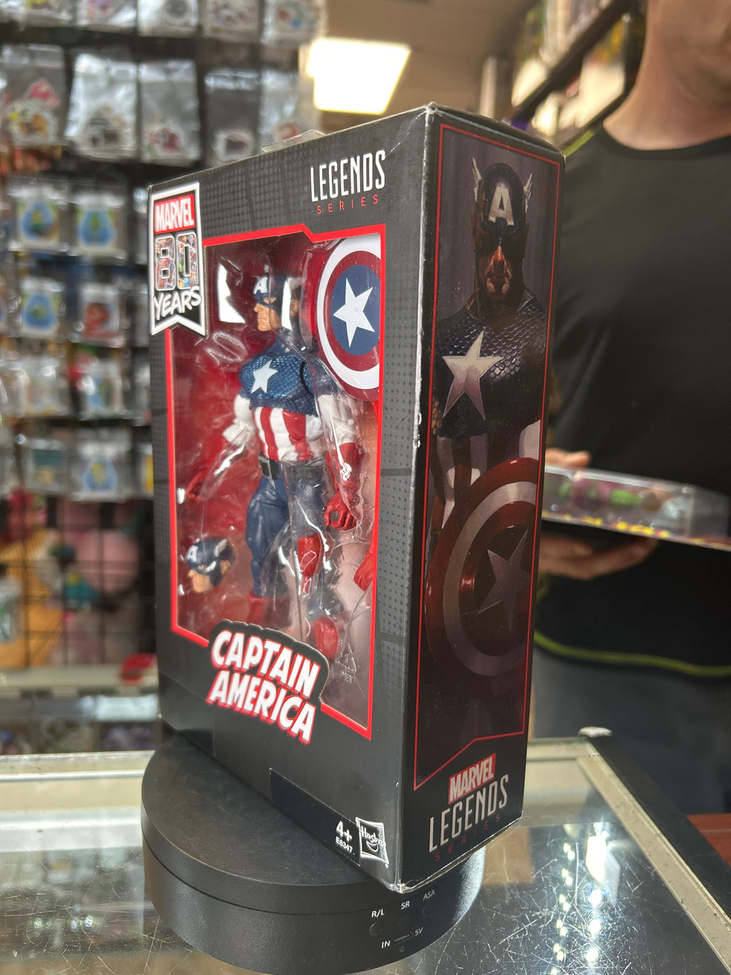 Captain America -80 Years- (Marvel Legends, Hasbro) *SEALED* product image 6, provided for visual reference and product
