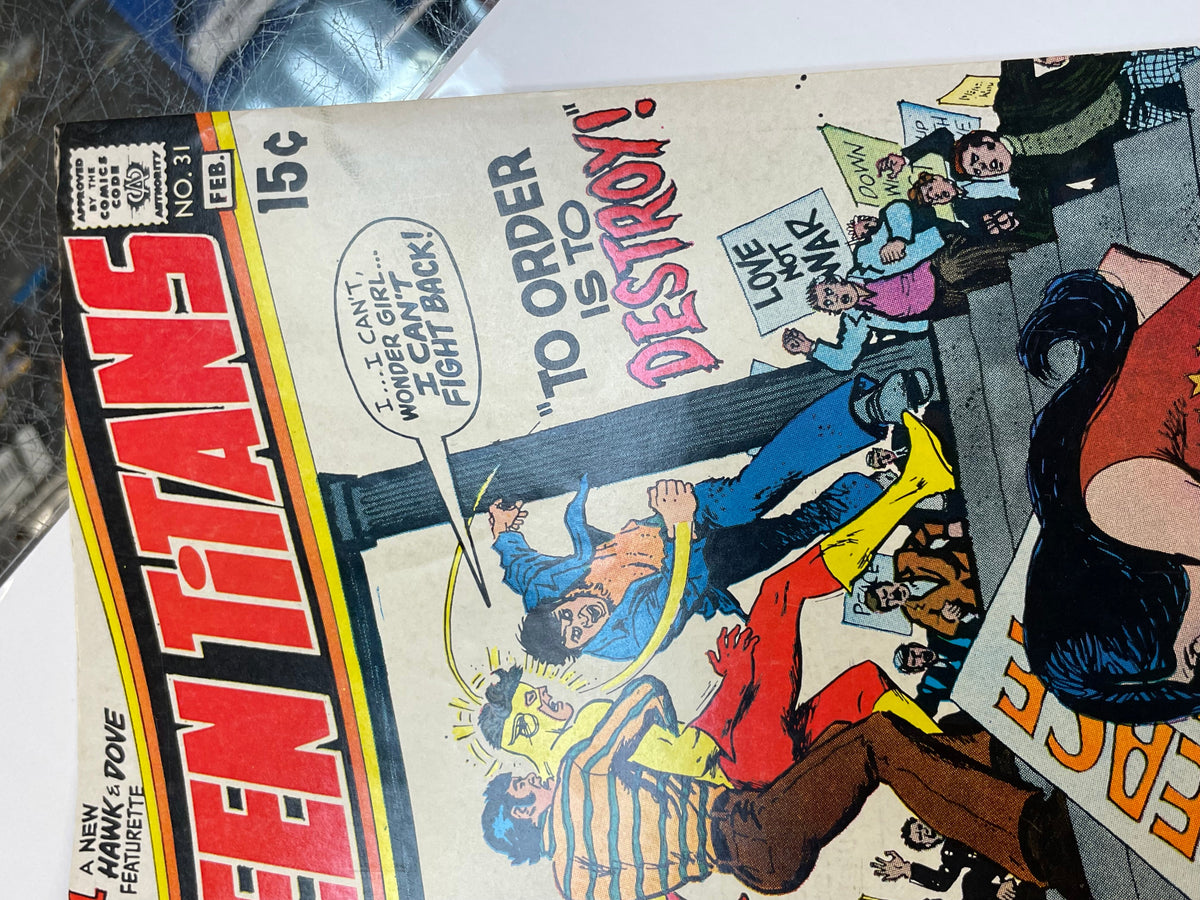 Teen Titans #31 -To Order is to Destroy- (DC, Comics) Good product image 7, provided for visual reference and product detail