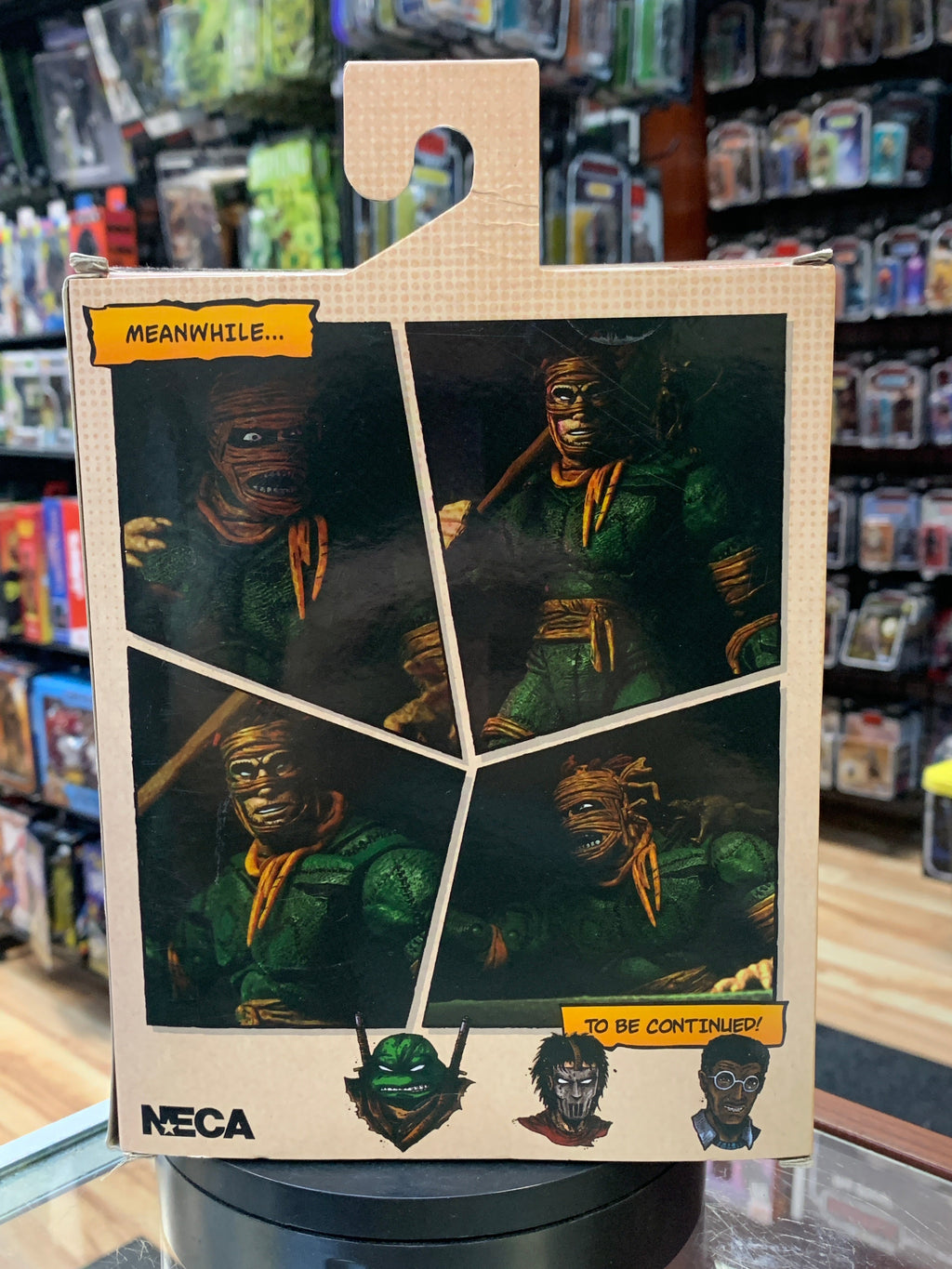 The Rat King Mirage Comics (NECA, TMNT Ninja Turtles) **SEALED** product image 3, provided for visual reference and product