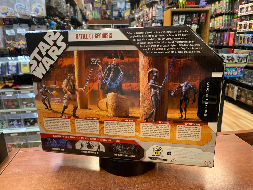 Battle of Geonosis (Star Wars Battle Packs, Hasbro) **SEALED** product image 5, provided for visual reference and product