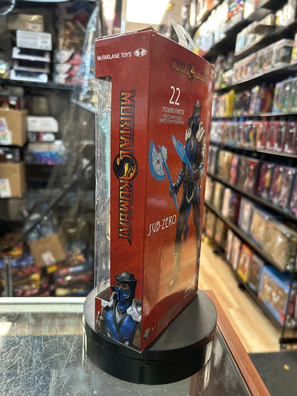 Frozen Sub-Zero (Mortal Kombat, McFarlane) *SEALED* product image 5, provided for visual reference and product detail review