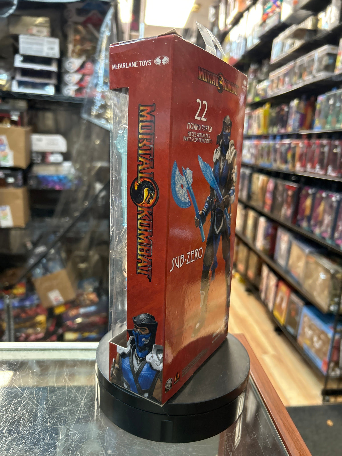 Frozen Sub-Zero (Mortal Kombat, McFarlane) *SEALED* product image 5, provided for visual reference and product detail review
