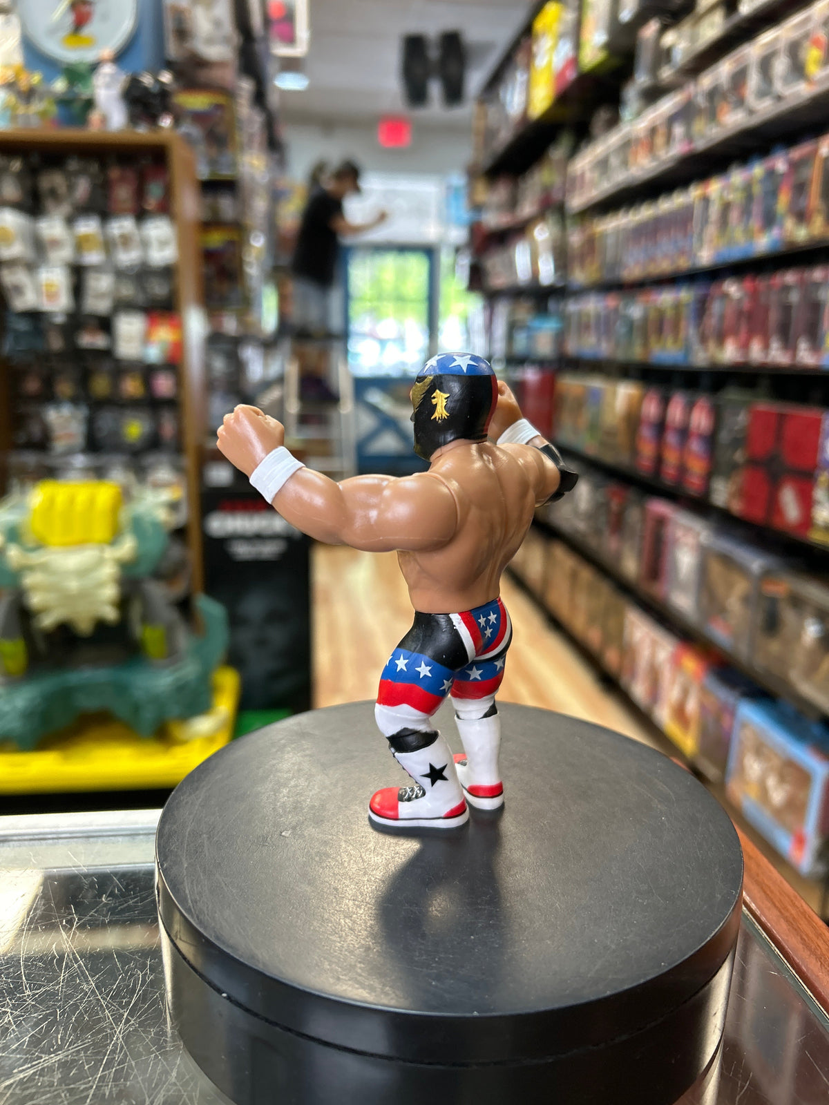 Del Wilkes The Patriot (Megastars WWF, Epic Toys) product image 2, provided for visual reference and product detail review