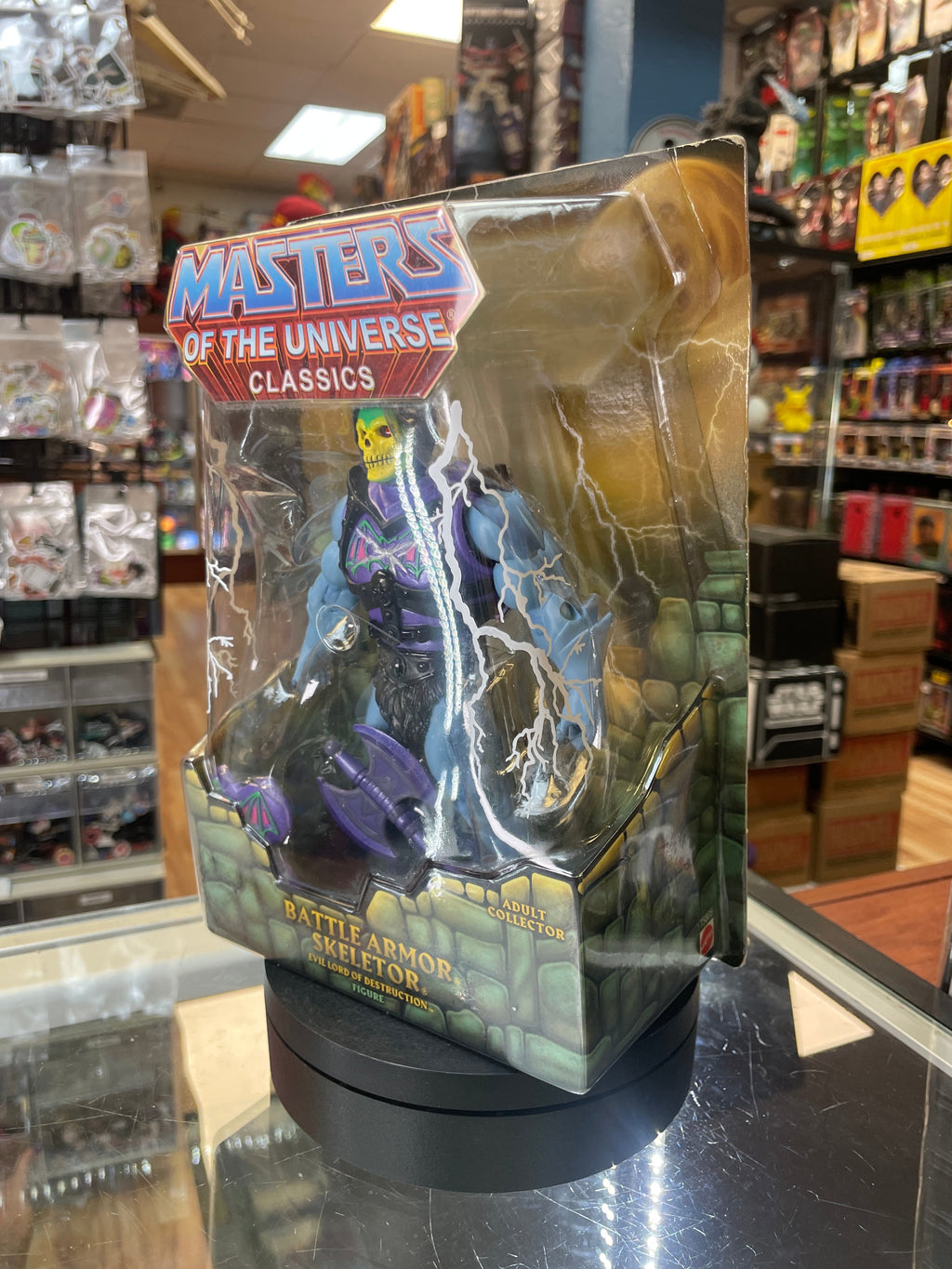 Battle Armor Skeletor (MOTU Classics, Mattel) **SEALED** product image 6, provided for visual reference and product detail