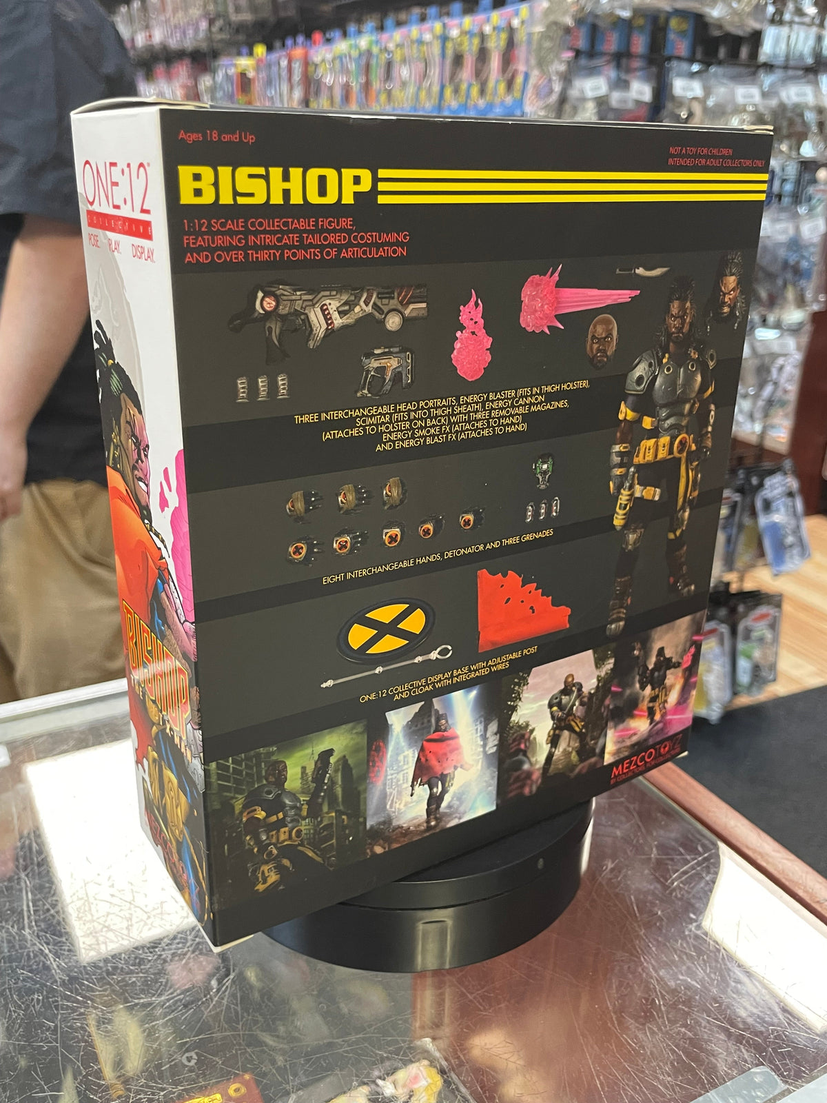 Bishop The Last X-Man One:12 (Marvel, X-Men, Mezco) NEW/OPEN BOX product image 10, provided for visual reference and product