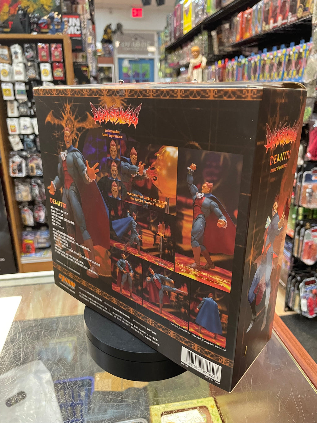 Demitri Prince Of Darkness (Darkstalkers, Capcom, Storm Collectibles) OPEN BOX/COMPLETE product image 16, provided for