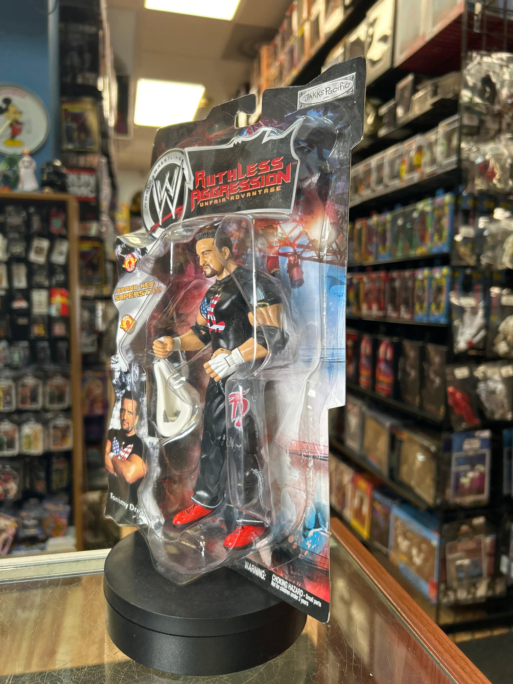 Tommy Dreamer -Ruthless Aggression- (Vintage WWE, Jakks) **SEALED** product image 5, provided for visual reference and