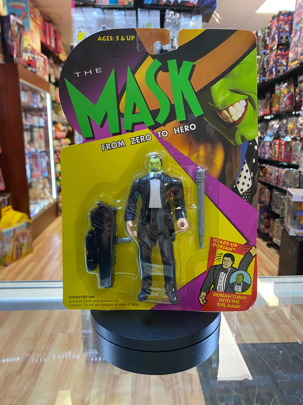 Heads Up Dorian (Vintage Mask,, Kenner) **SEALED** product image 1, provided for visual reference and product detail review