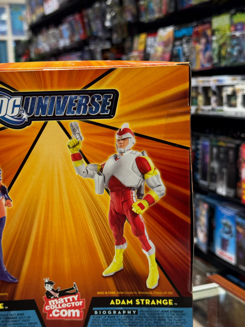 Adam Strange vs Starfire (DC Classics Universe, Mattel) product image 8, provided for visual reference and product detail