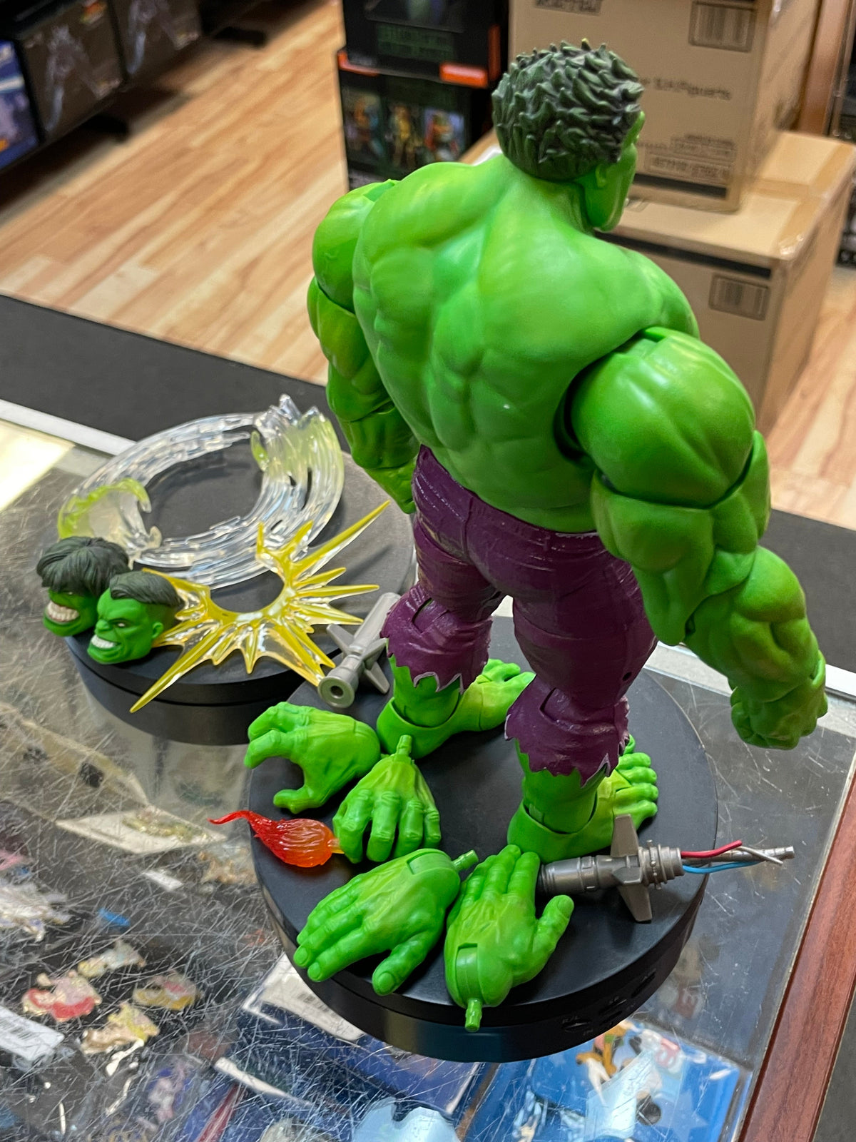 Maximum Hulk (Marvel Legends, Hasbro) **COMPLETE** product image 11, provided for visual reference and product detail review