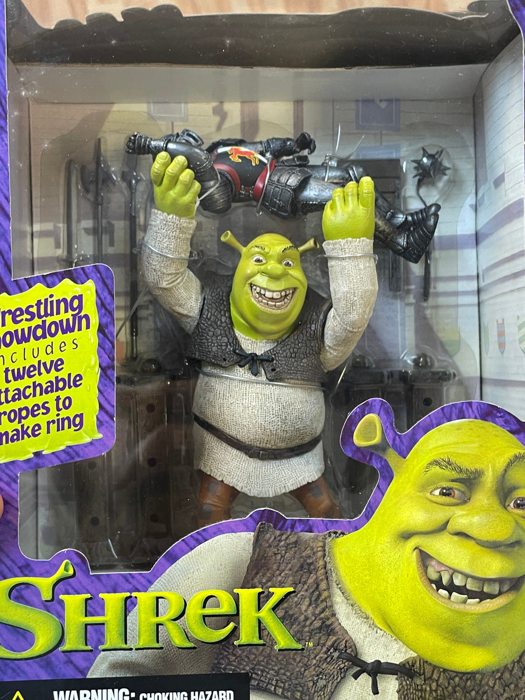 Wrestling Showdown Shrek (Vintage Shrek, McFarlane Toys) **SEALED** product image 7, provided for visual reference and