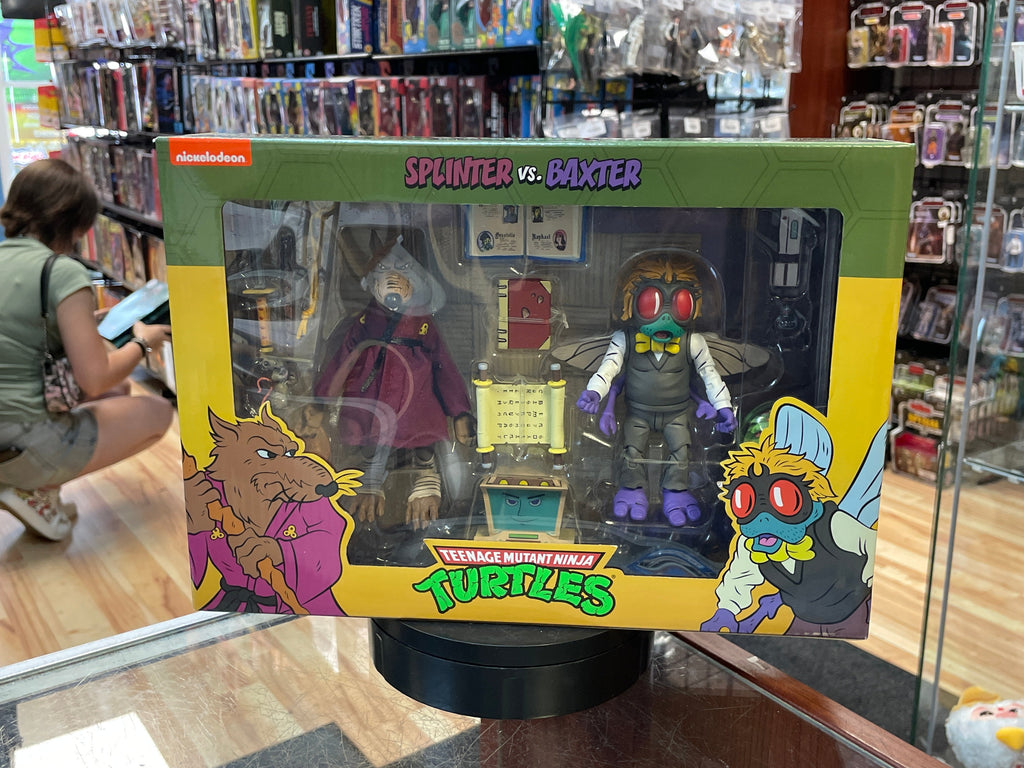 Splinter & Baxter(Teenage Ninja Turtles, TMNT, Neca) SEALED product image 1, provided for visual reference and product