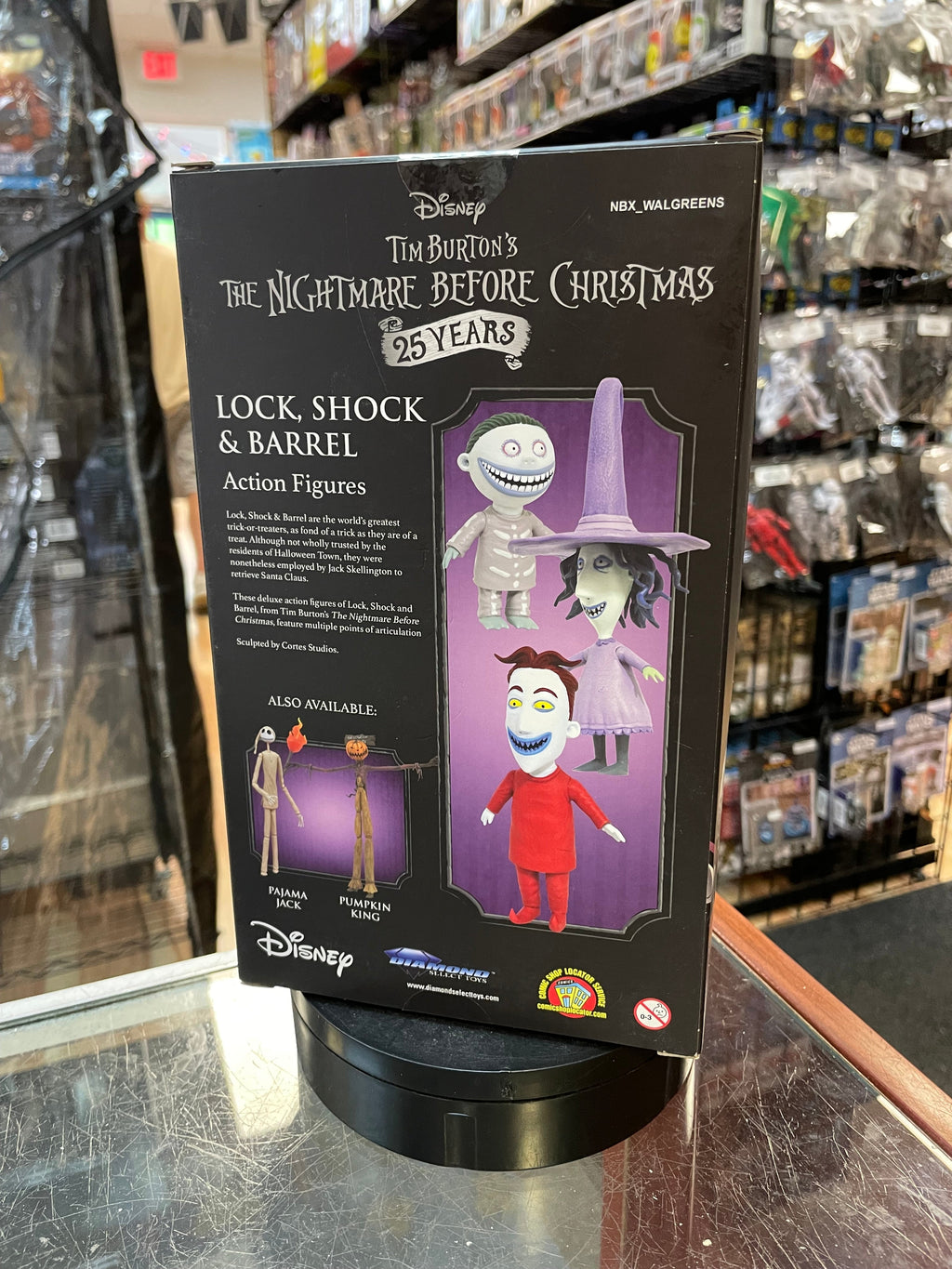 Lock Shock Barrel (Nightmare Before Christmas, DST) *SEALED* product image 2, provided for visual reference and product