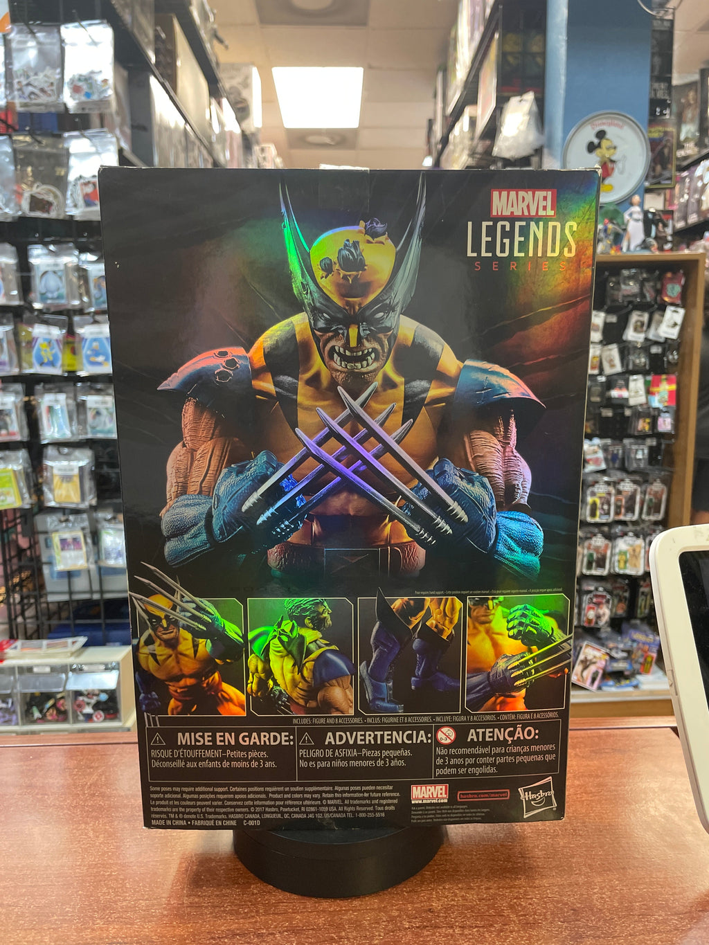 Wovlerine -Deluxe 12"- (Marvel Legends, Hasbro) **COMPLETE** product image 8, provided for visual reference and product
