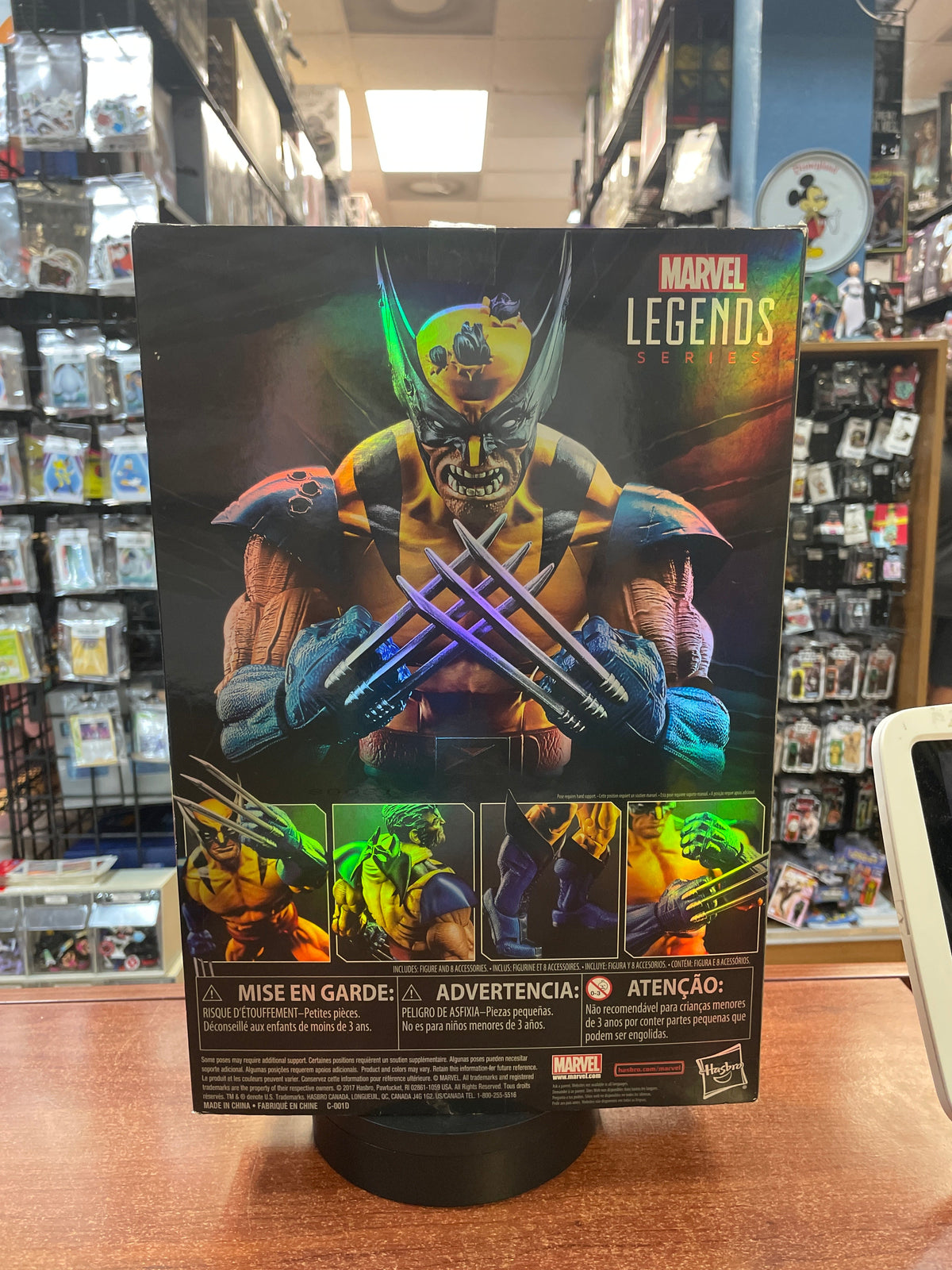 Wovlerine -Deluxe 12"- (Marvel Legends, Hasbro) **COMPLETE** product image 8, provided for visual reference and product
