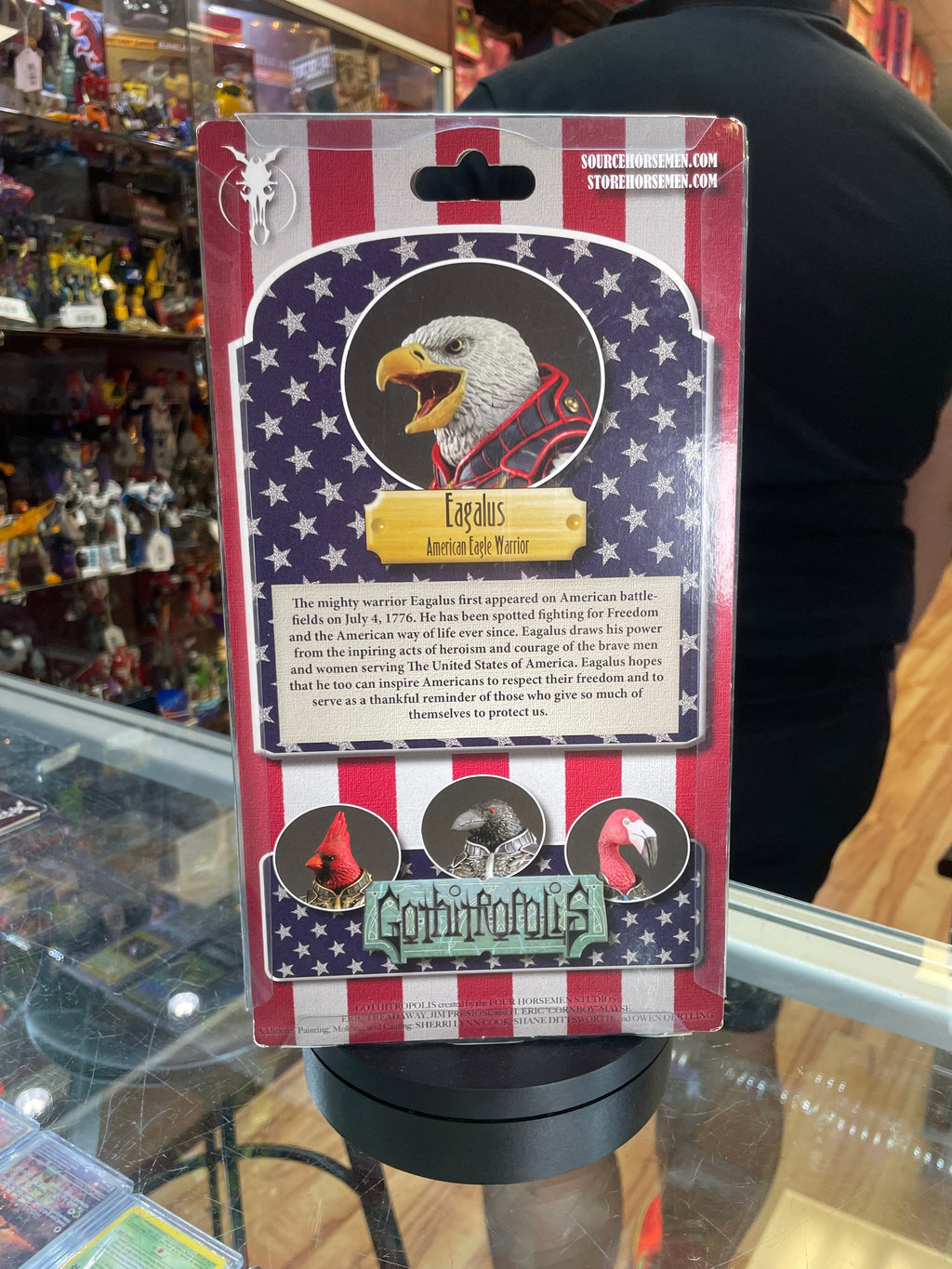 Gothitropolis Eagalus 1.0 (Mythic Legions, Four Horsemen)**KICK STARTER** product image 4, provided for visual reference and