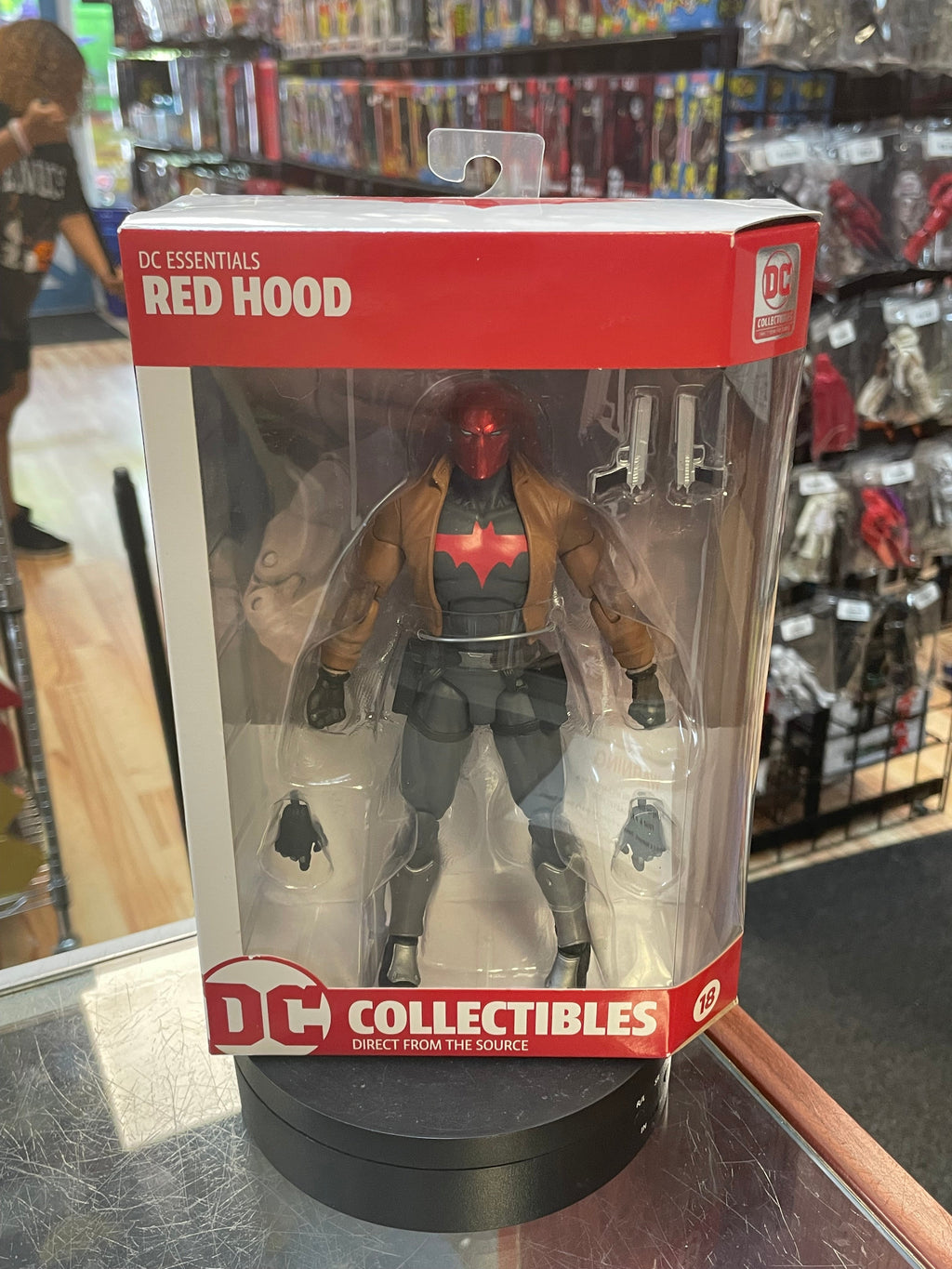 Red Hood (DC Essentials, DC Collectibles) SEALED product image 1, provided for visual reference and product detail review
