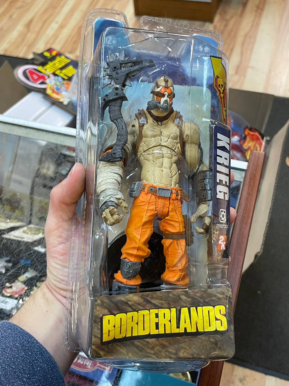 Krieg (McFarlane, Boarderlands) **SEALED** product image 3, provided for visual reference and product detail review