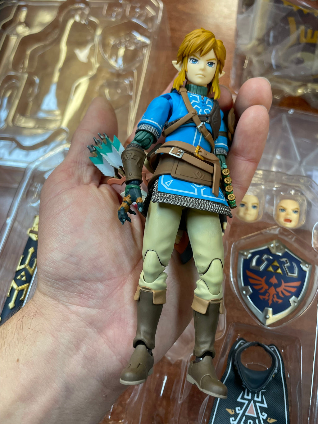 Link Tears of the Kingdom DX (Figma Good Smile, Zelda) COMPLETE product image 11, provided for visual reference and product
