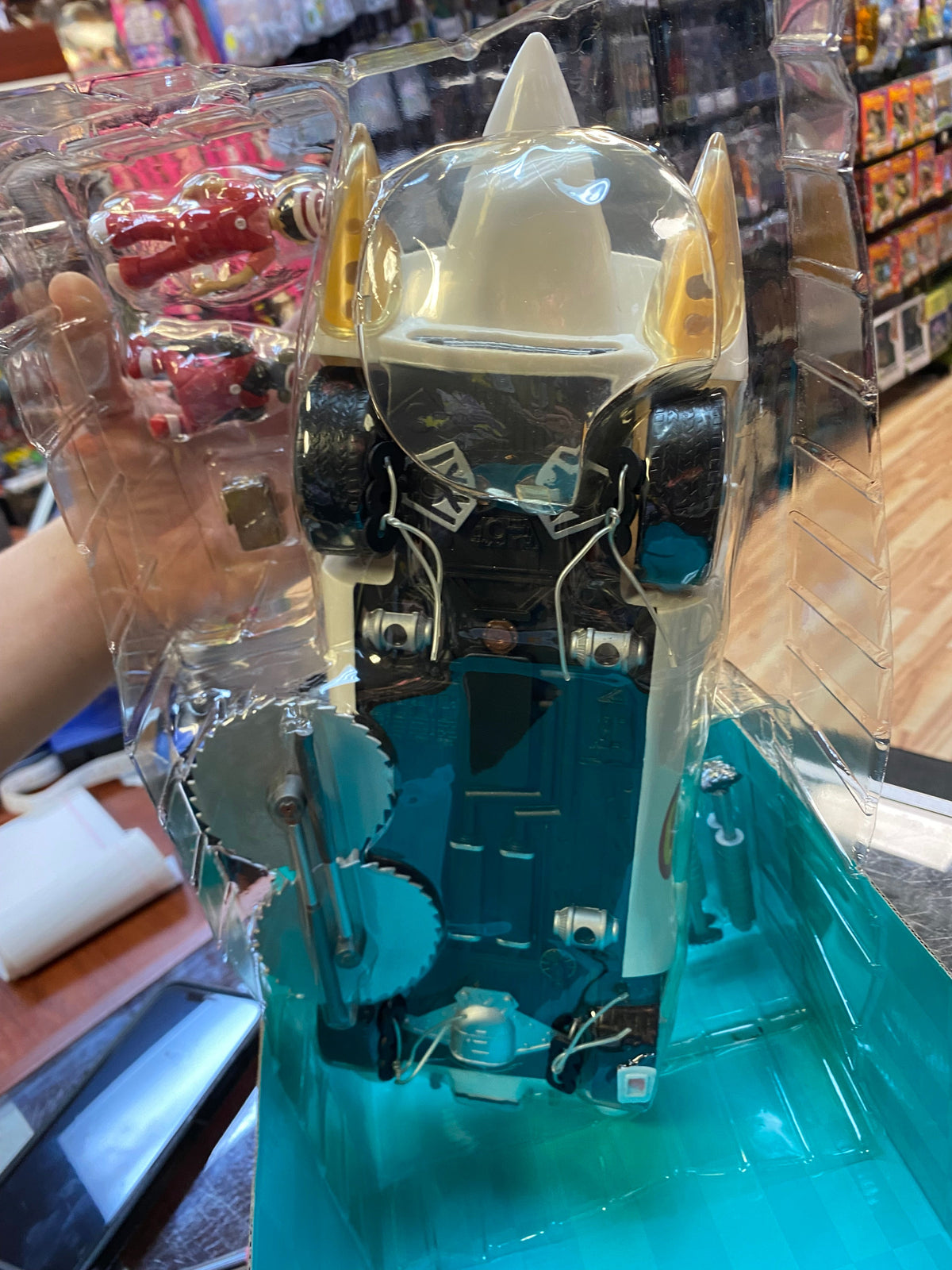 Mach 5 Playset with Spindle Chim Chim (Vintage Speed Racer, Resaurus) NEW product image 19, provided for visual reference