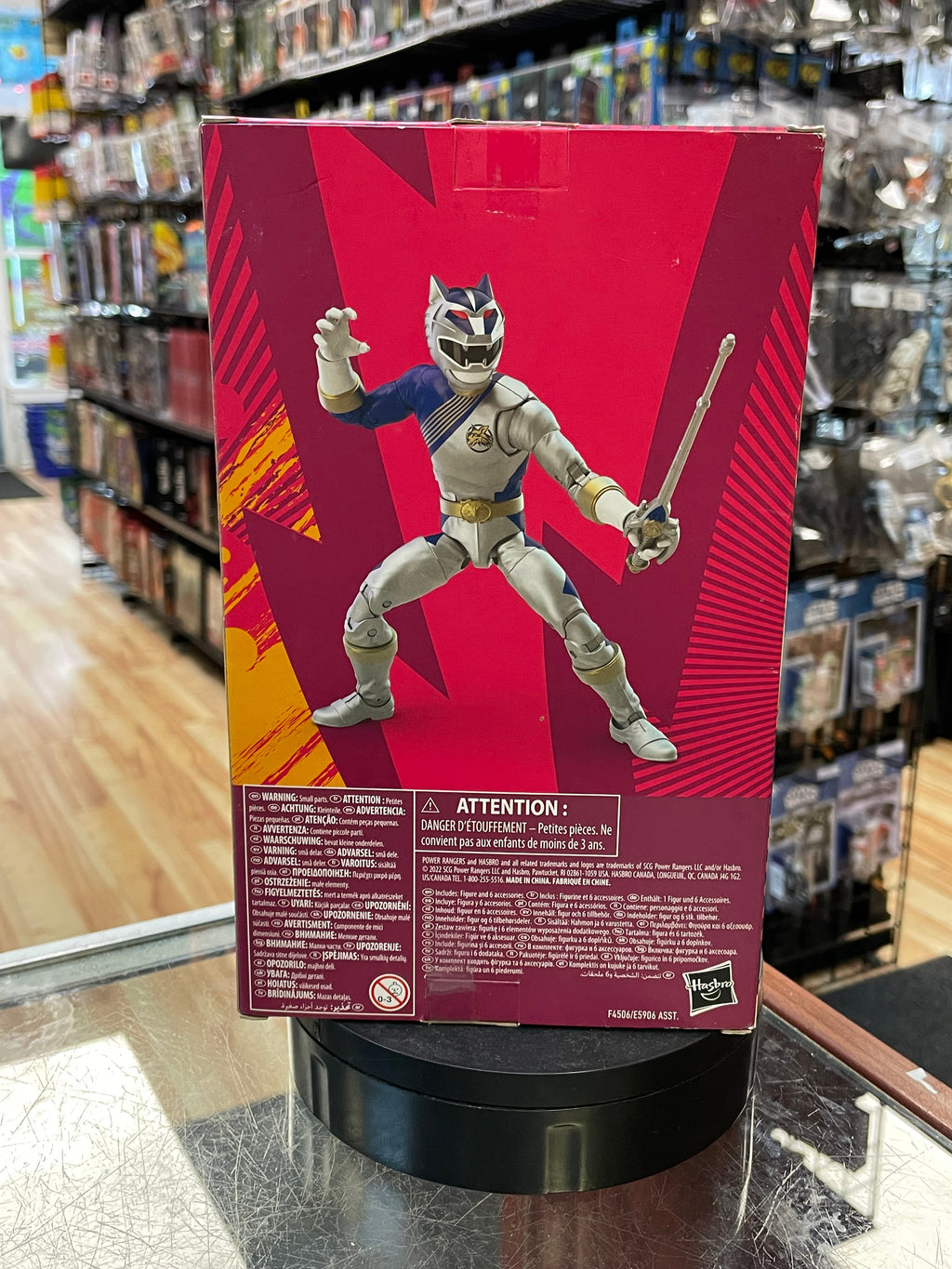 Wild Force Lunar Wolf Ranger (Hasbro, MMPR Lightning Collection) *SEALED* product image 2, provided for visual reference and