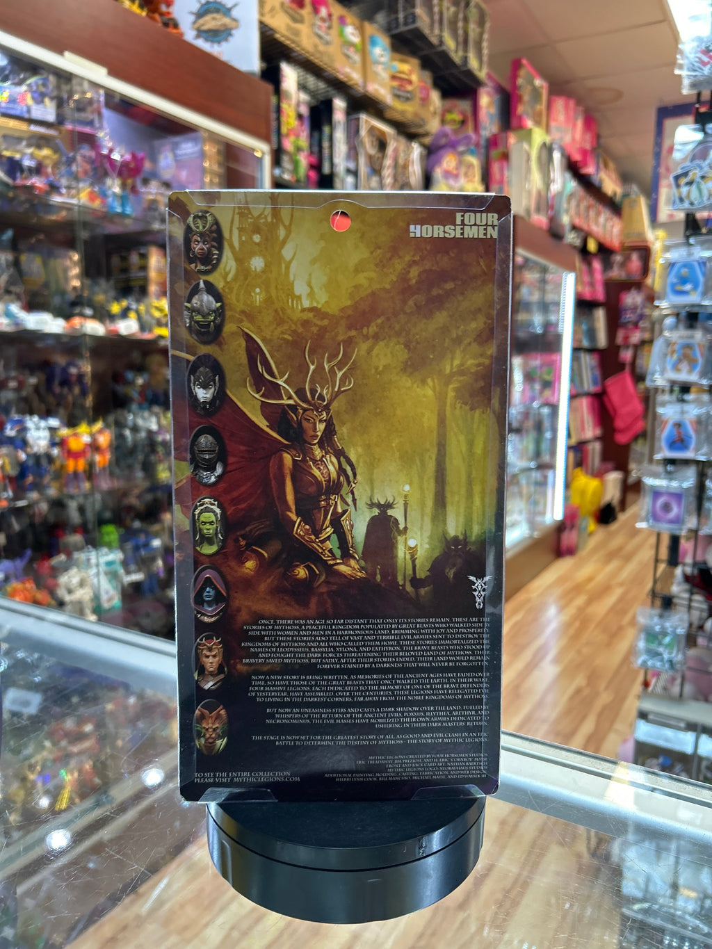 Thumpp (Mythic Legions, Four Horsemen) **SEALED** product image 4, provided for visual reference and product detail review