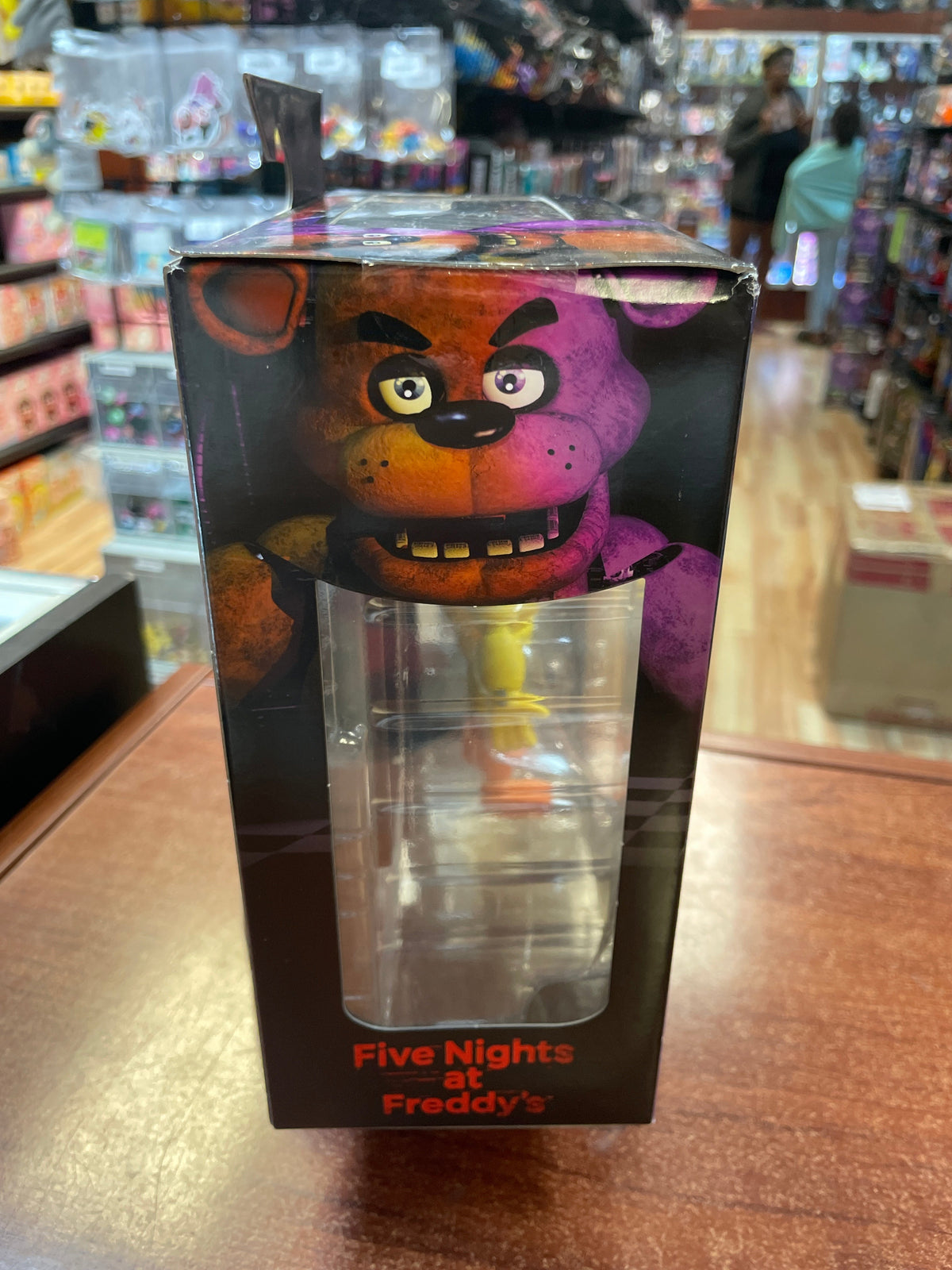 Chica with Office (Five Nights at Freddys,Jazwares) **SEALED** product image 2, provided for visual reference and product