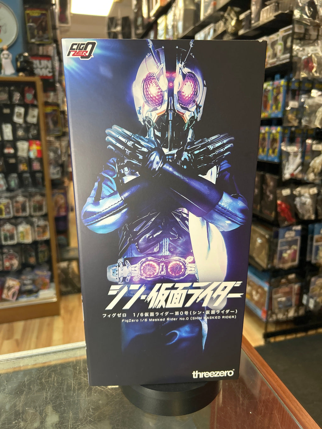 0 Masked Rider (ThreeZERO, Common rider) **COMPLETE** product image 7, provided for visual reference and product detail