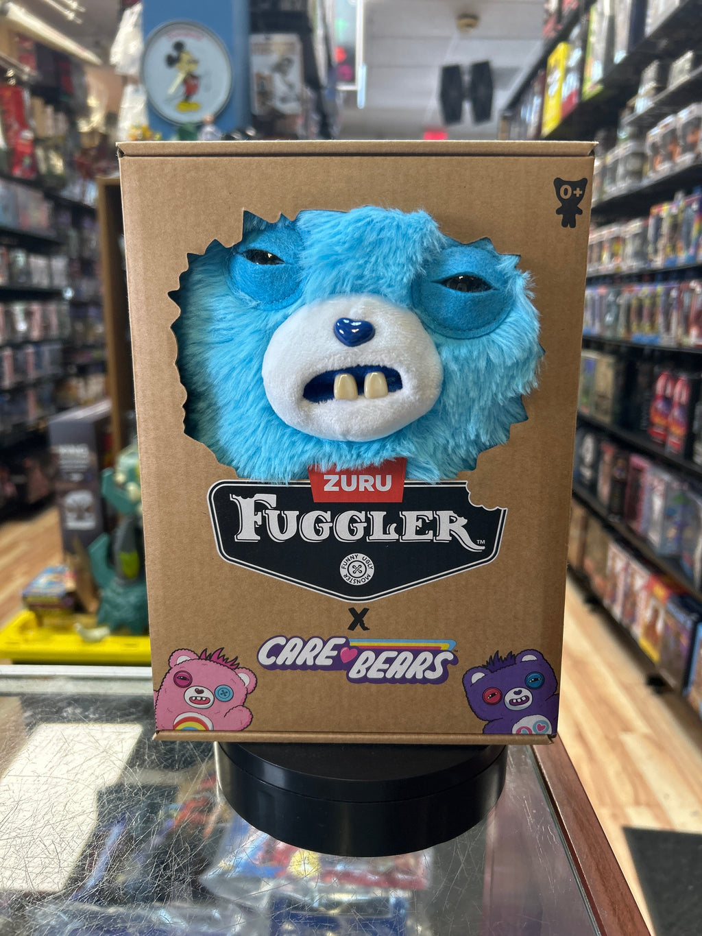 Grumpy Bear -Care Bears- (Fuggler, Zuru Spinmaster) **NEW** product image 1, provided for visual reference and product