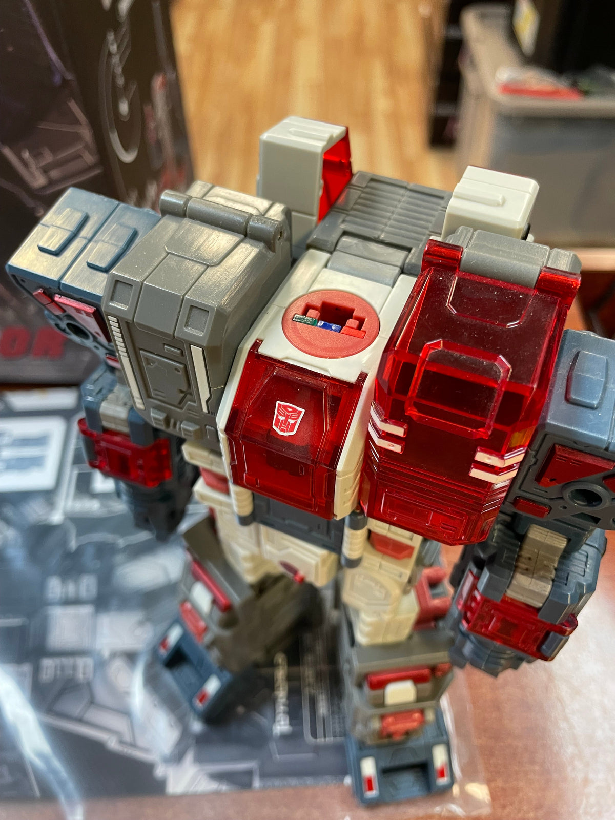 Toyworld TW-H04 Infinitor With Extra Headmaster (Transformers KO, 3rd Party) COMPLETE product image 26, provided for visual