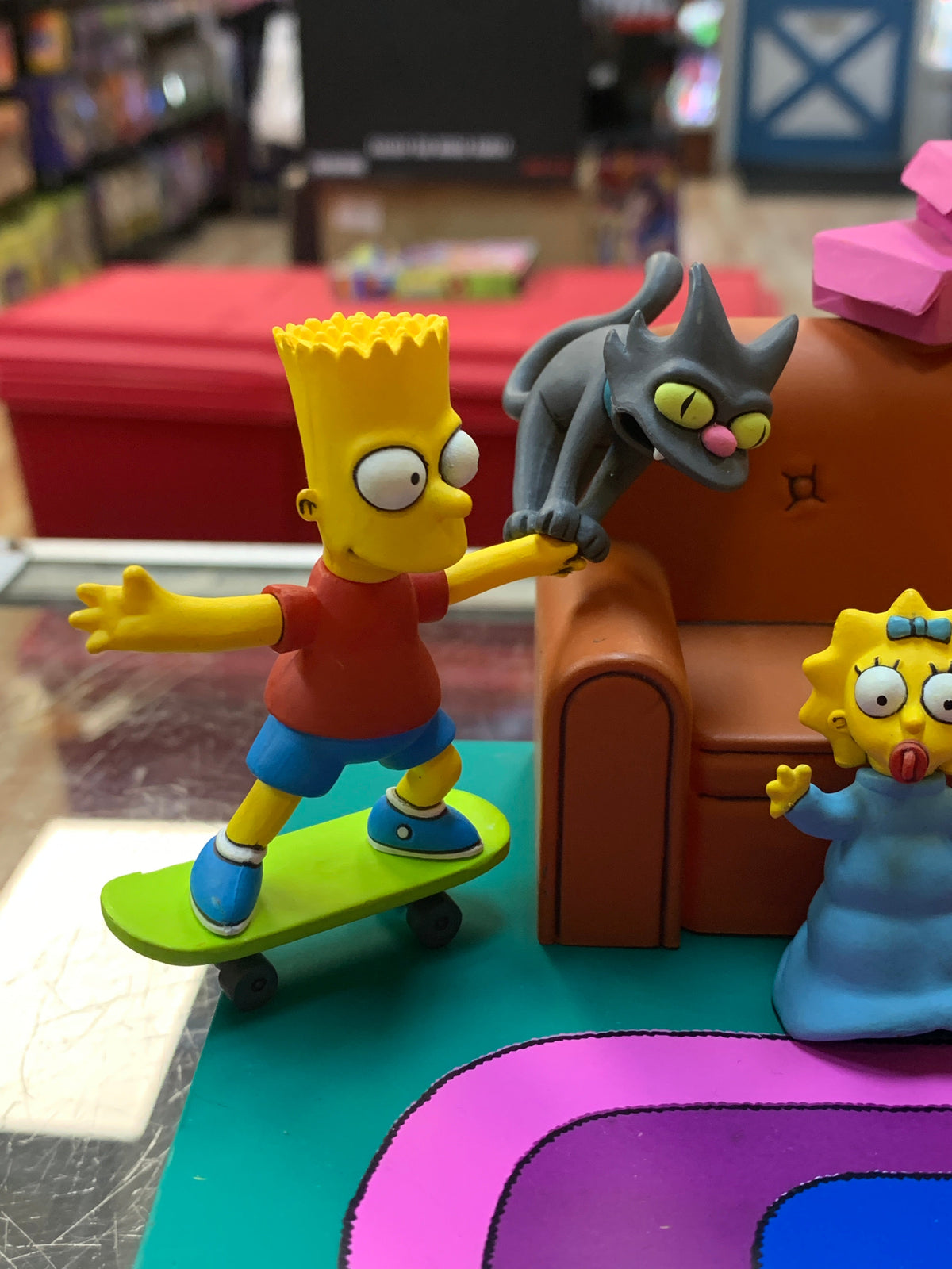 Simpsons Gag Couch Set (McFarlane, Simpsons) Loose product image 2, provided for visual reference and product detail review