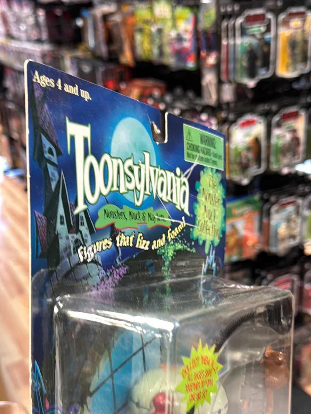 Bad Gas Baby Human (Vintage Toonsylvania, Toy Island) SEALED product image 6, provided for visual reference and product