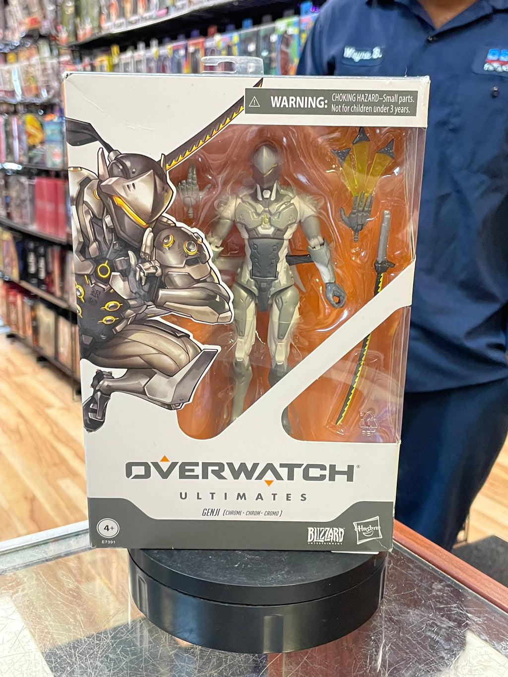 Genji (Overwatch Ultimates, Hasbro) **SEALED** product image 1, provided for visual reference and product detail review