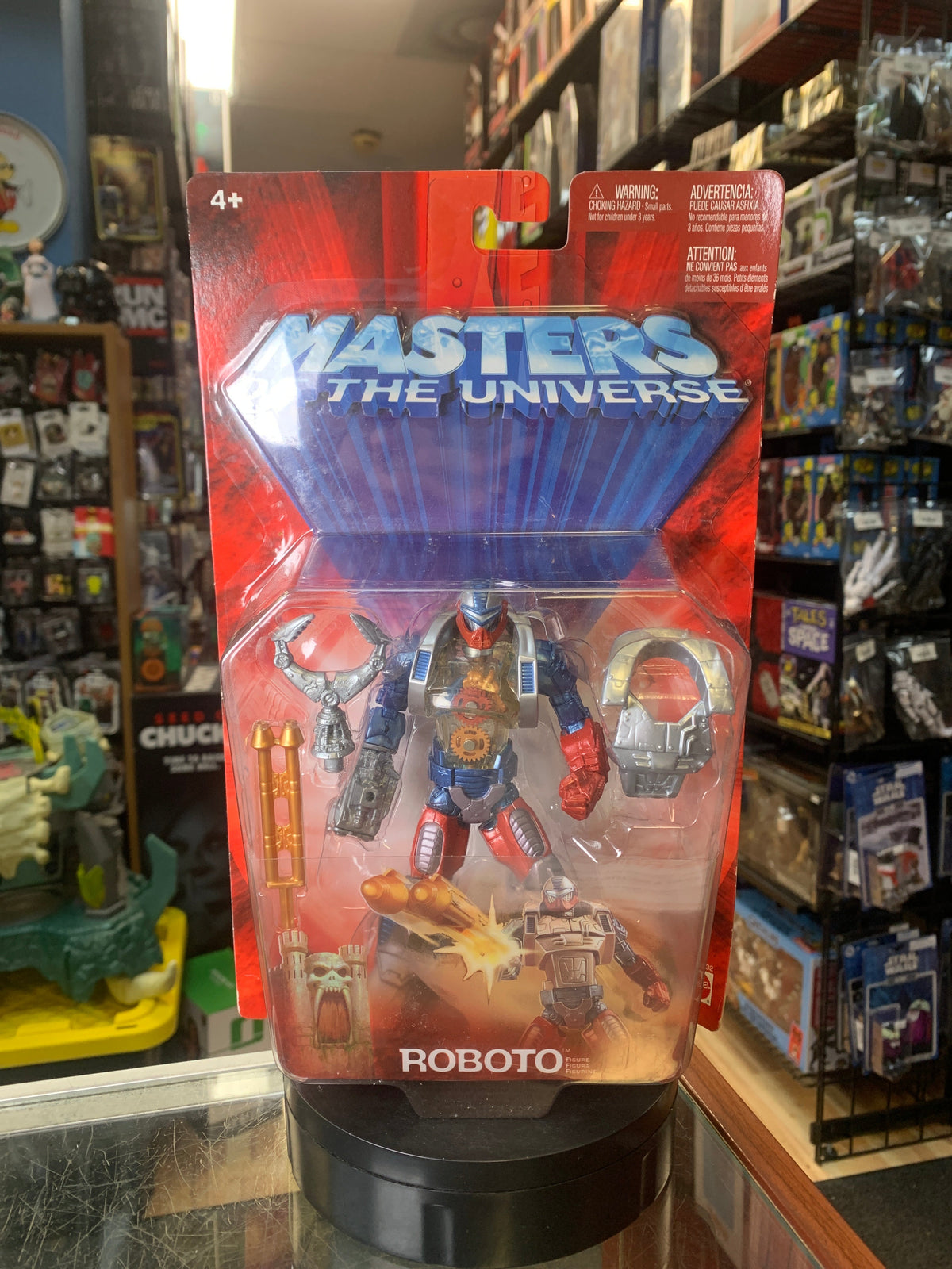 Roboto (Masters Of The Universe 200x, Mattel) **SEALED** product image 1, provided for visual reference and product detail