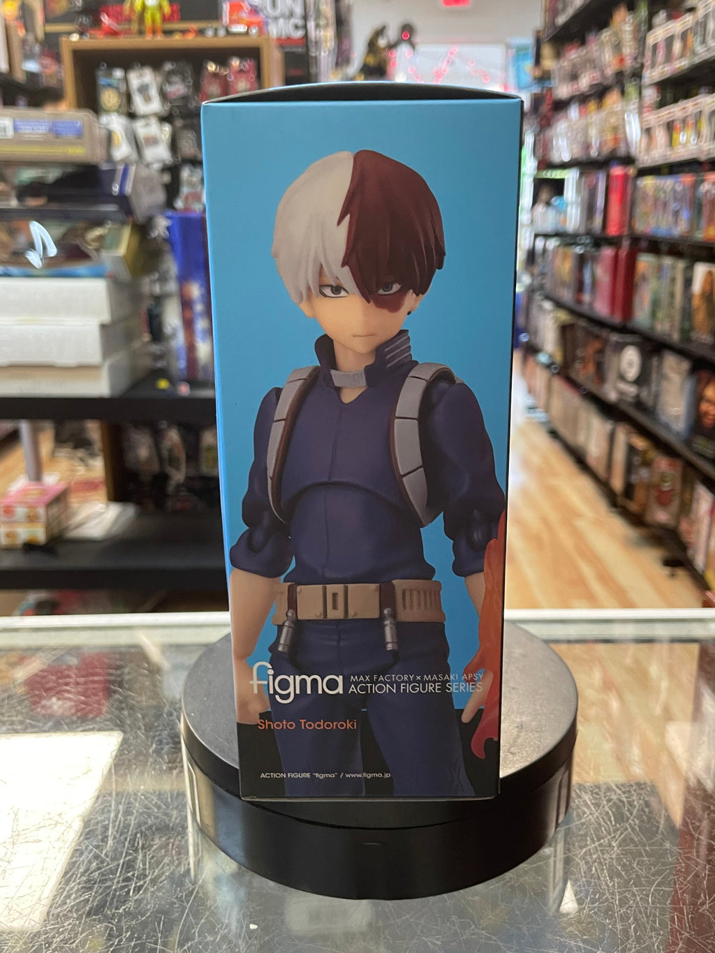 Shoto Todoroki No. 476 (My Hero Academia, Figma Max Factory) SEALED product image 2, provided for visual reference and