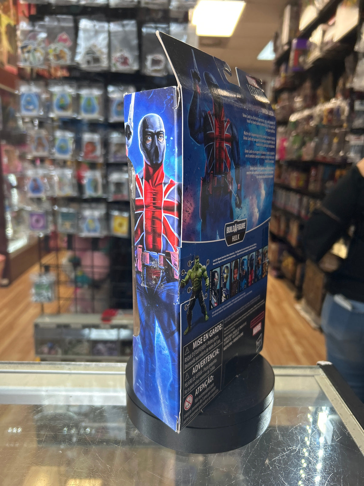Union Jack -BAF Hulk- (Marvel Legends, Hasbro) *SEALED* product image 5, provided for visual reference and product detail