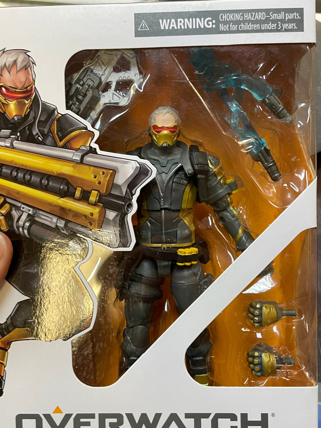 Soldier 76 (Overwatch Ultimates, Hasbro) **SEALED** product image 4, provided for visual reference and product detail review