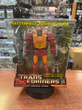 Rodimus Prime -TRU Exclusive- (Transformers Masterpiece, Hasbro) **SEALED** product image 1, provided for visual reference