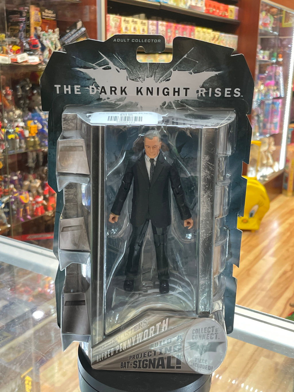 Alfred Pennyworth -Movie Masters- (DC The Dark Knight Trilogy, Mattel) SEALED product image 1, provided for visual reference