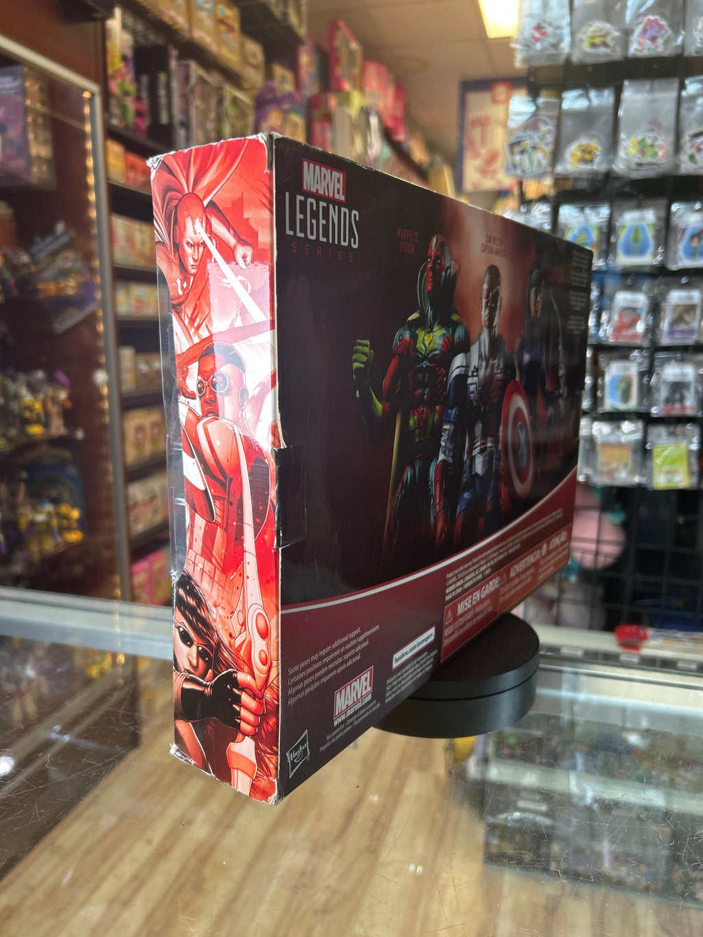 Avengers -Vision Bishop Captain America (Marvel Legends, Hasbro) *SEALED* product image 5, provided for visual reference and
