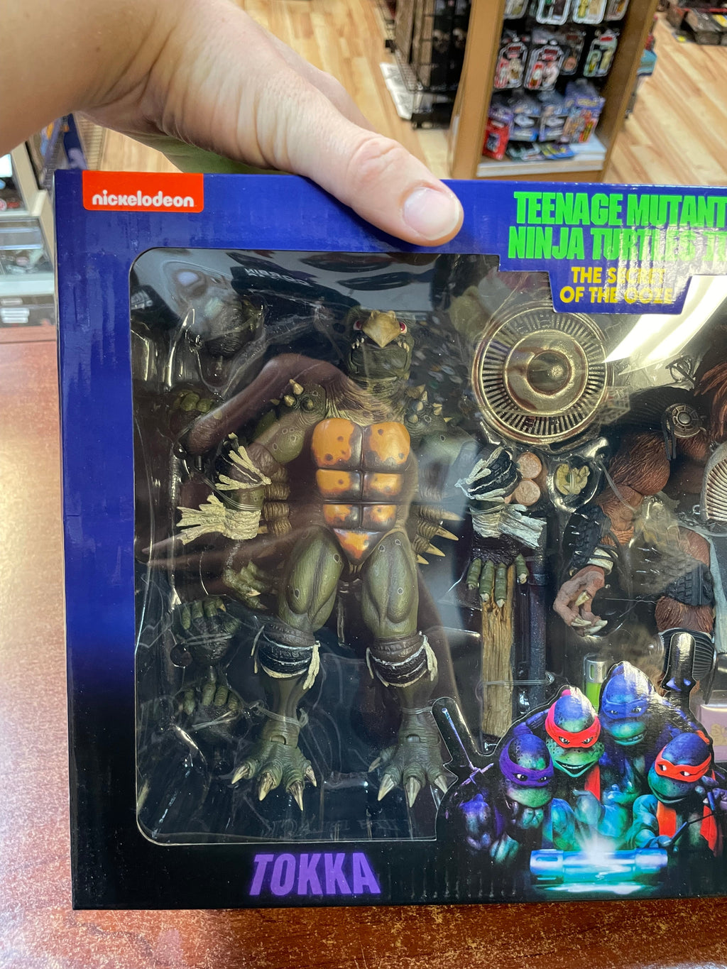 Tokka & Rahzar (NECA, TMNT Ninja Turtles) NEW product image 4, provided for visual reference and product detail review